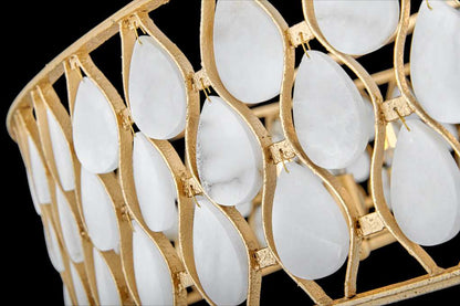 Estie 8 Light 38" Wide Drum Chandelier