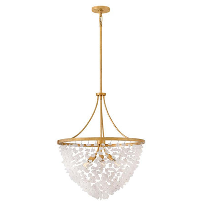 Fredrick Ramond Myra 6 Light 24" Wide Crystal Pendant