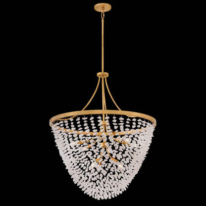Fredrick Ramond Myra 9 Light 35" Wide Crystal Pendant