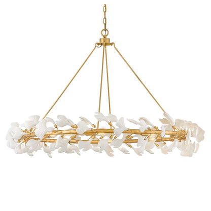 Fredrick Ramond Audra 8 Light 48" Wide Ring Chandelier