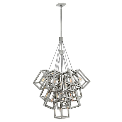 Fredrick Ramond 13 Light Large Foyer Pendant from the Ensemble Collection