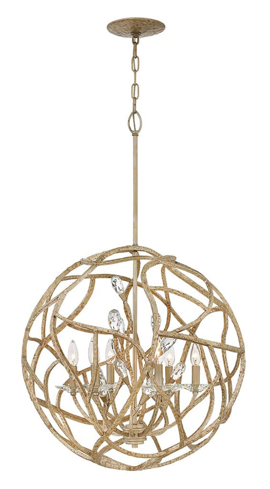 Eve 6 Light 24" Wide Chandelier