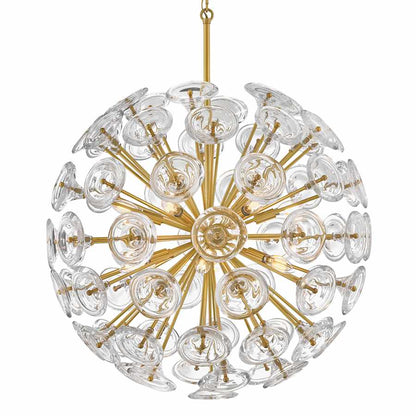 Fredrick Ramond Maya 12 Light 30" Wide Abstract Globe Chandelier