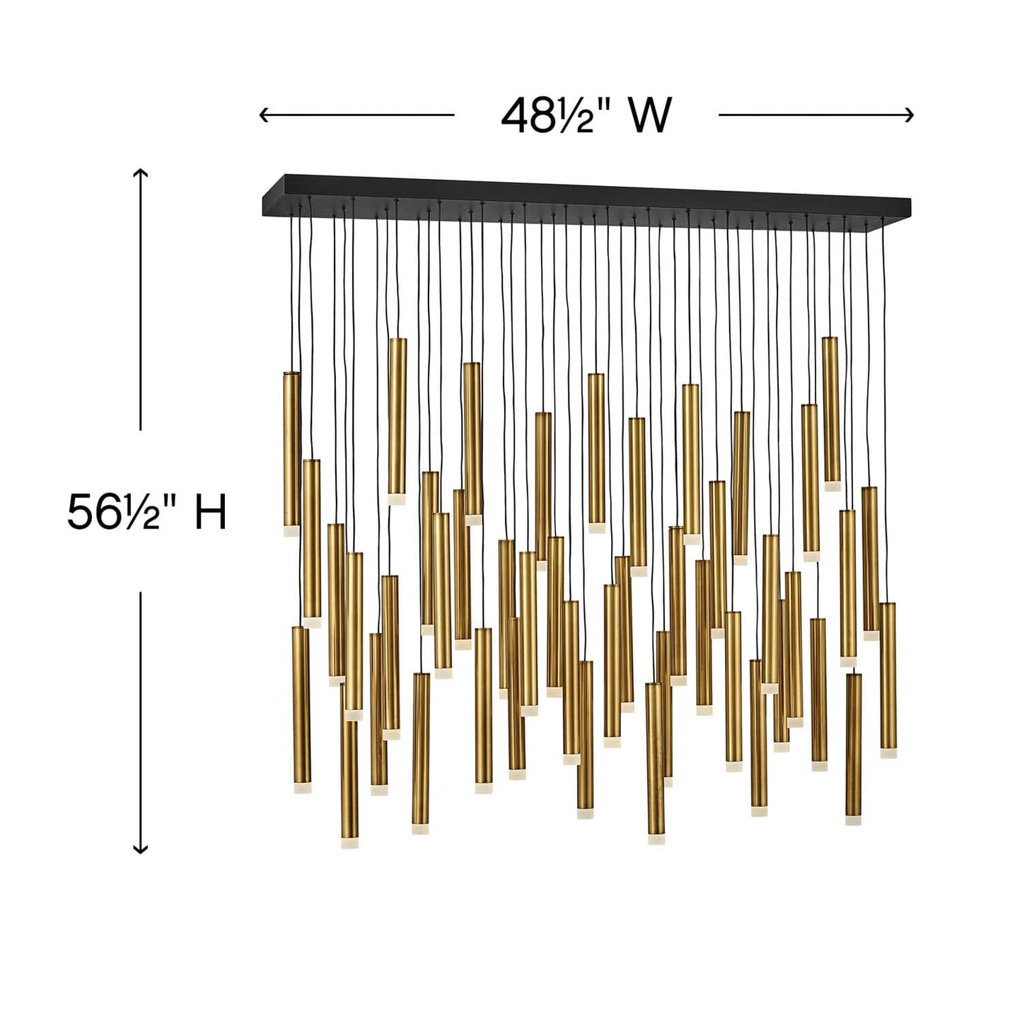 Harmony 45 Light 48" Wide LED Multi Light Pendant