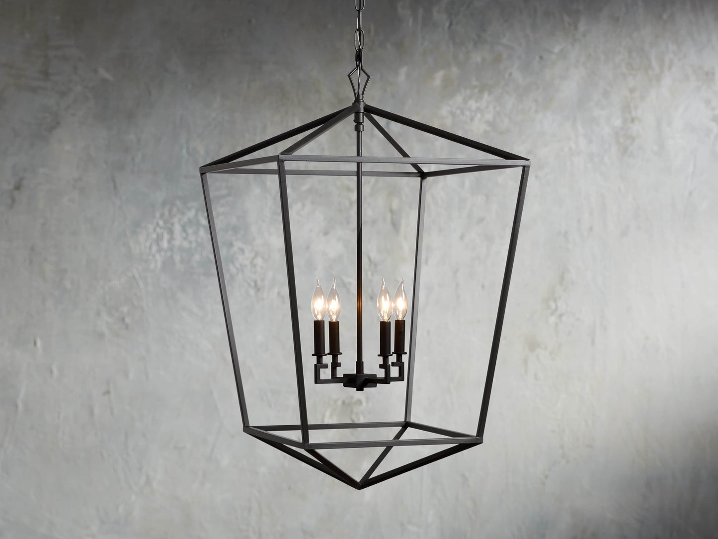 Garnett Geometric Sphere Chandelier