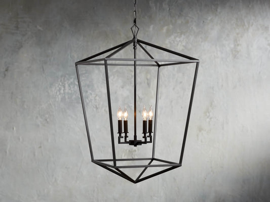 Garnett Geometric Sphere Chandelier