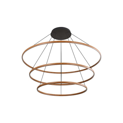 Golden Lighting Veritas 59" Wide Ring Chandelier