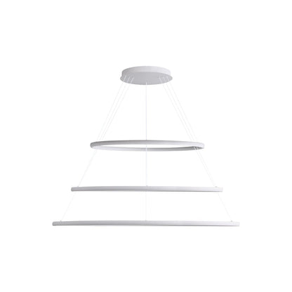 Golden Lighting Veritas 59" Wide Ring Chandelier