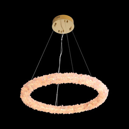 Golden Lighting Corallo 30" Wide Ring Chandelier