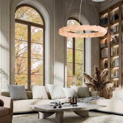 Golden Lighting Corallo 30" Wide Ring Chandelier