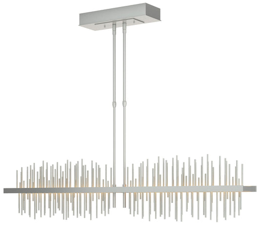 Gossamer 51.9" Vintage Platinum & Vintage Platinum Short LED Pendant