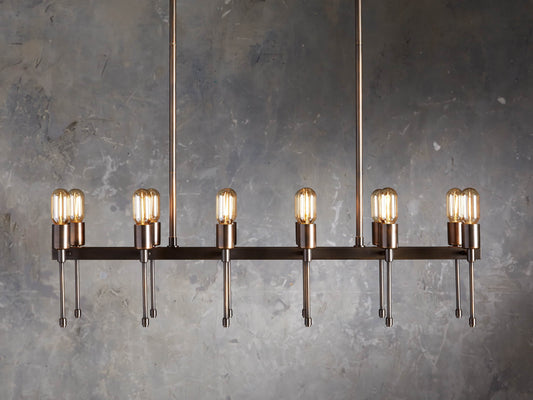 Halbrook Industrial Linear Chandelier