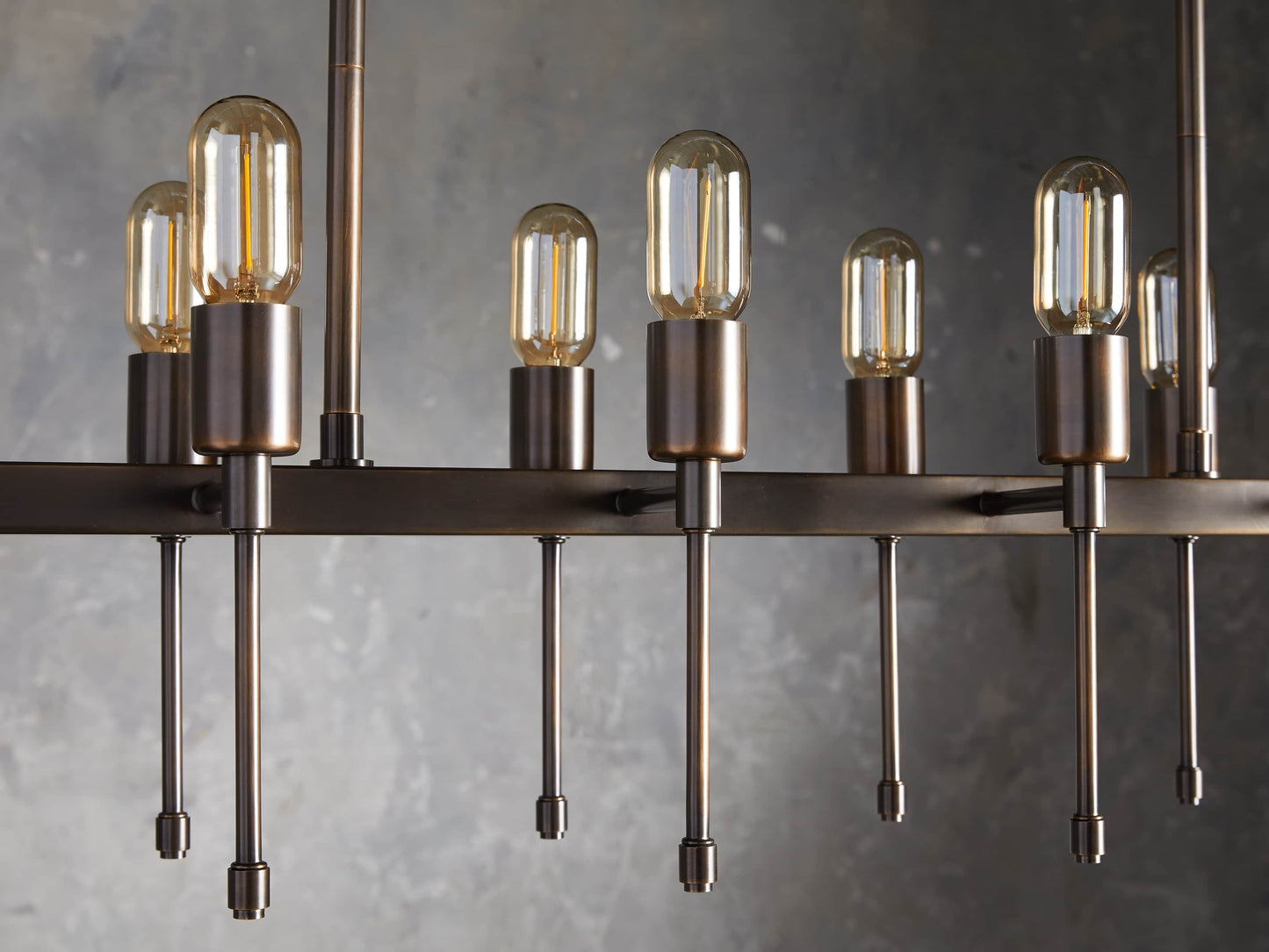 Halbrook Industrial Linear Chandelier