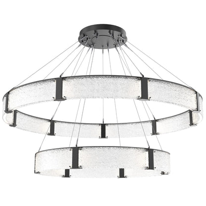 Hammerton Studio Parallel 72" Wide LED Ring Chandelier