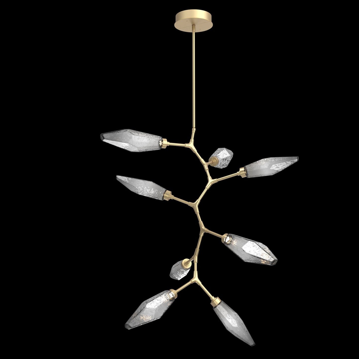 Rock Crystal 39" Wide Pendant