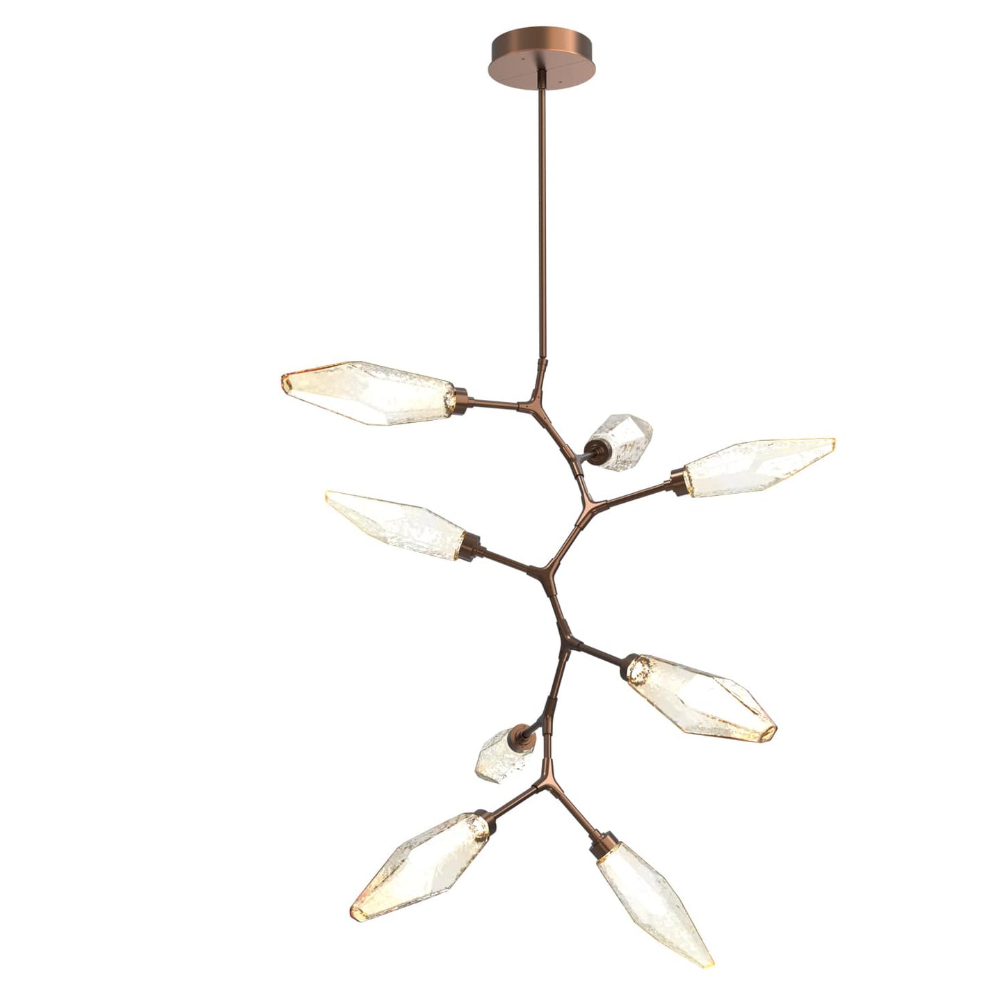 Rock Crystal 39" Wide Pendant