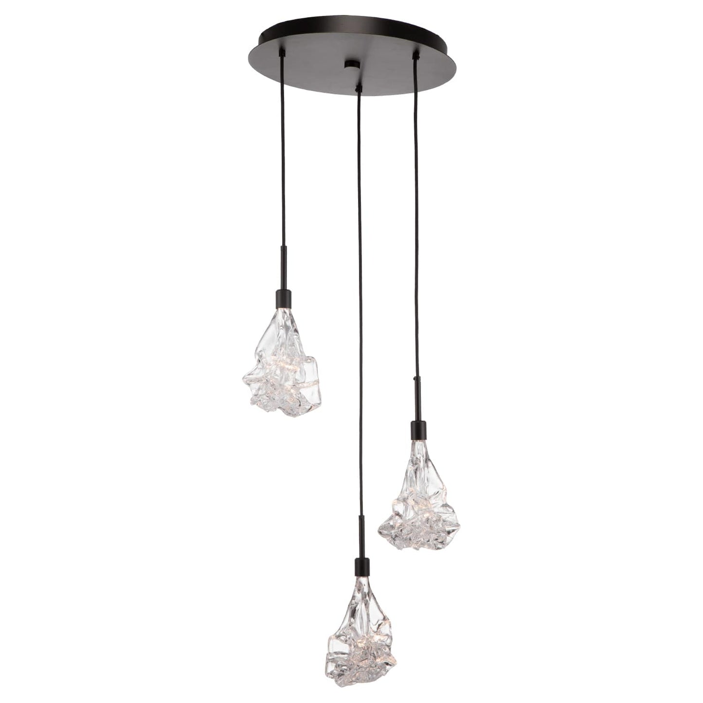 Blossom 3 Light 17" Wide LED Multi Light Pendant