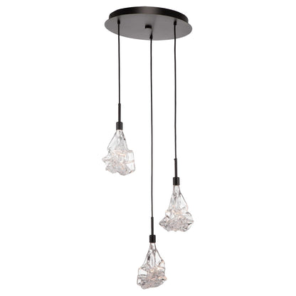 Blossom 3 Light 17" Wide LED Multi Light Pendant