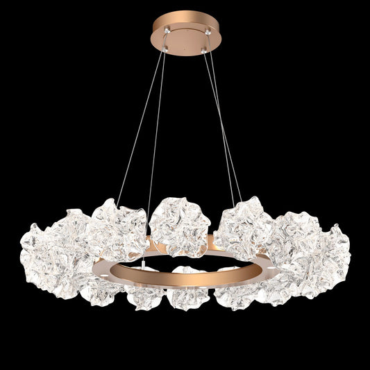 Blossom 20 Light 36" Wide LED Ring Chandelier