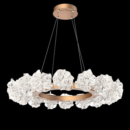 Hammerton Studio Blossom 30 Light 50" Wide LED Ring Chandelier