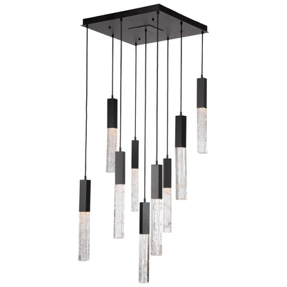 Hammerton Studio Axis 9 Light 24" Wide LED Multi Light Pendant