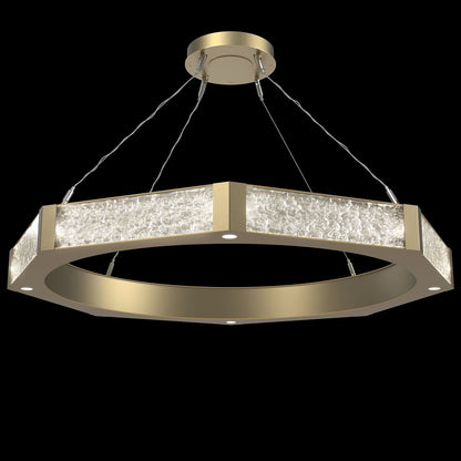 Glacier 20 Light 48" Wide LED Ring Chandelier