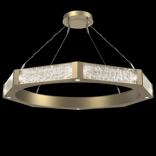Glacier 20 Light 48" Wide LED Ring Chandelier