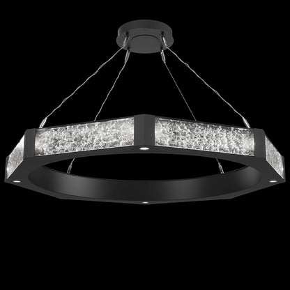 Glacier 20 Light 48" Wide LED Ring Chandelier