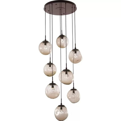 Hammerton Studio Aster 32" Wide 8 Light LED Crystal Multi Light Pendant