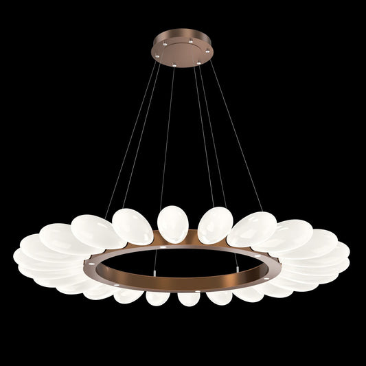 Fiori 40 Light 53" Wide LED Ring Chandelier - 3000K