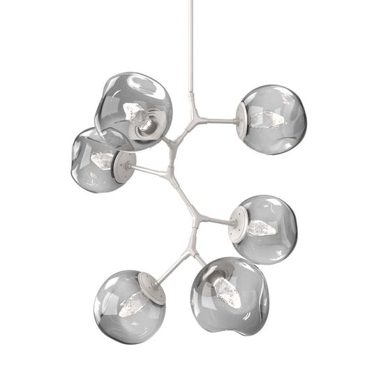 Nebula 6 Light 34" Wide LED Abstract Chandelier - 2700K