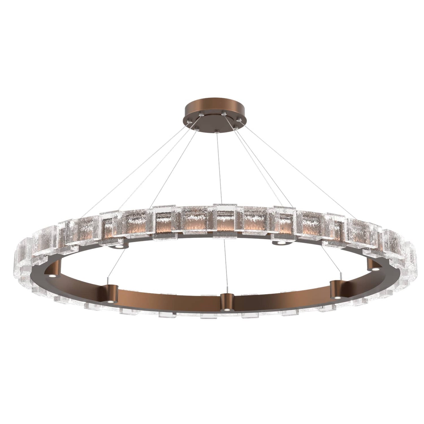 Tessera 50" Wide LED Ring Chandelier