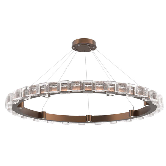 Tessera 6 Light 50" Wide LED Ring Chandelier - 3000K