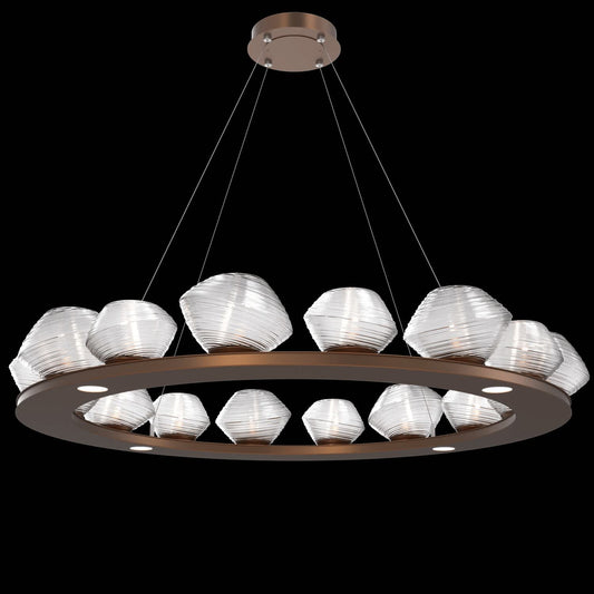 Mesa 20 Light 49" Wide LED Ring Chandelier - 2700K