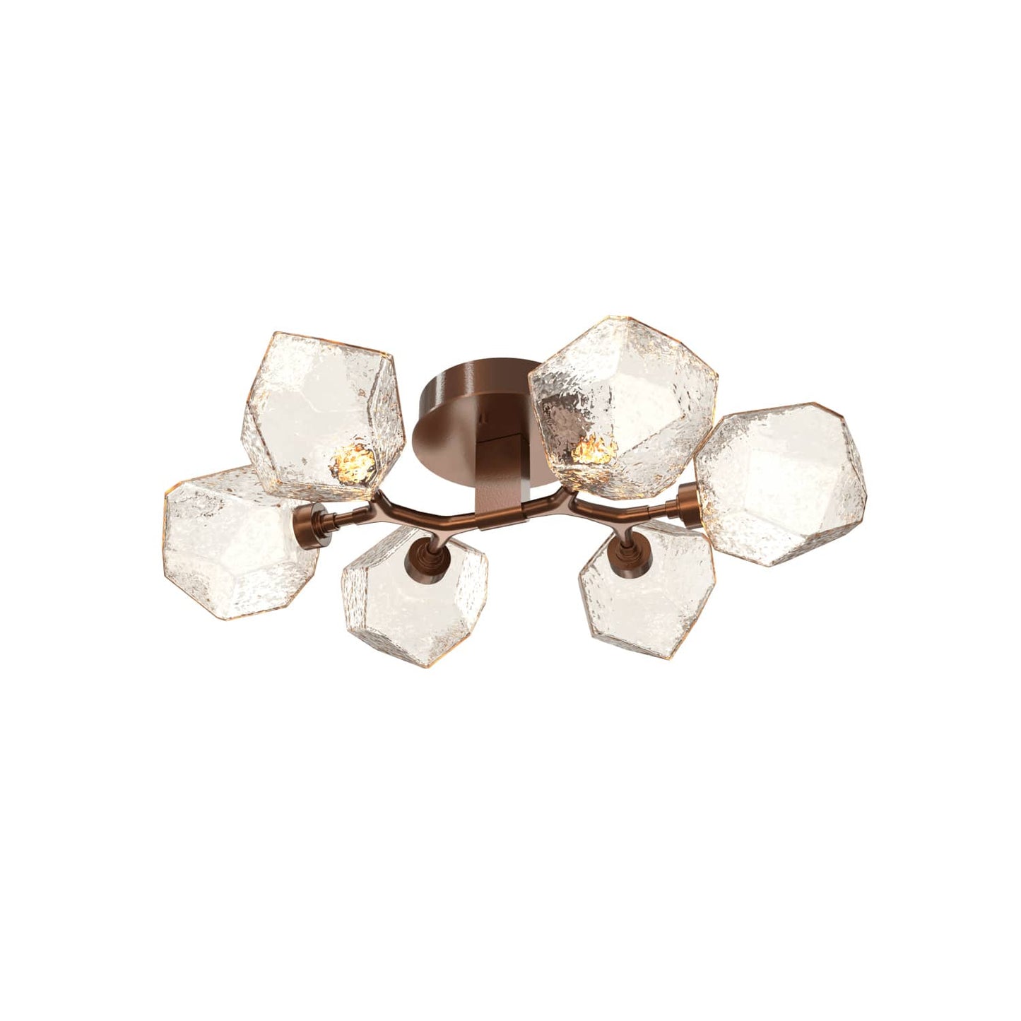 Gem 28" Wide LED Semi-Flush Ceiling Fixture