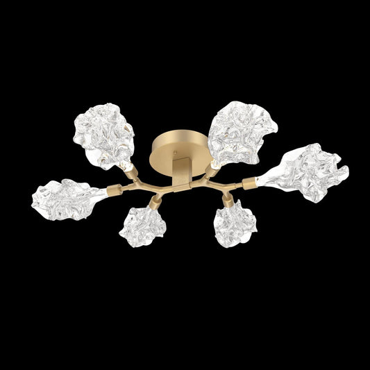 Blossom 6 Light 32" Wide LED Semi-Flush Ceiling Fixture - 3000K
