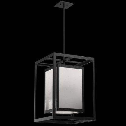 Outdoor Double Box 22" Wide Pendant