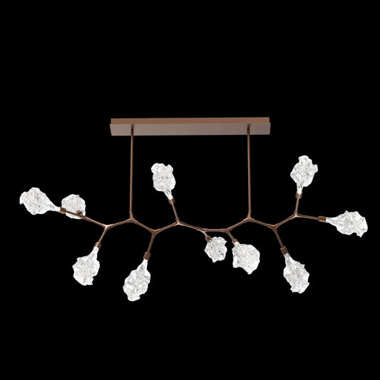 Blossom 10 Light 64" Wide LED Abstract Chandelier - 3000K