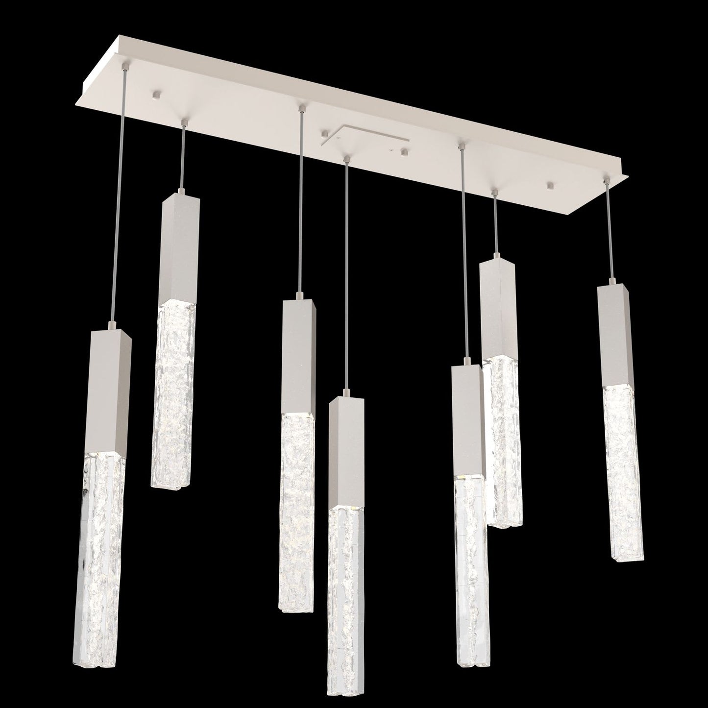 Axis 7 Light 42" Wide LED Multi Light Pendant