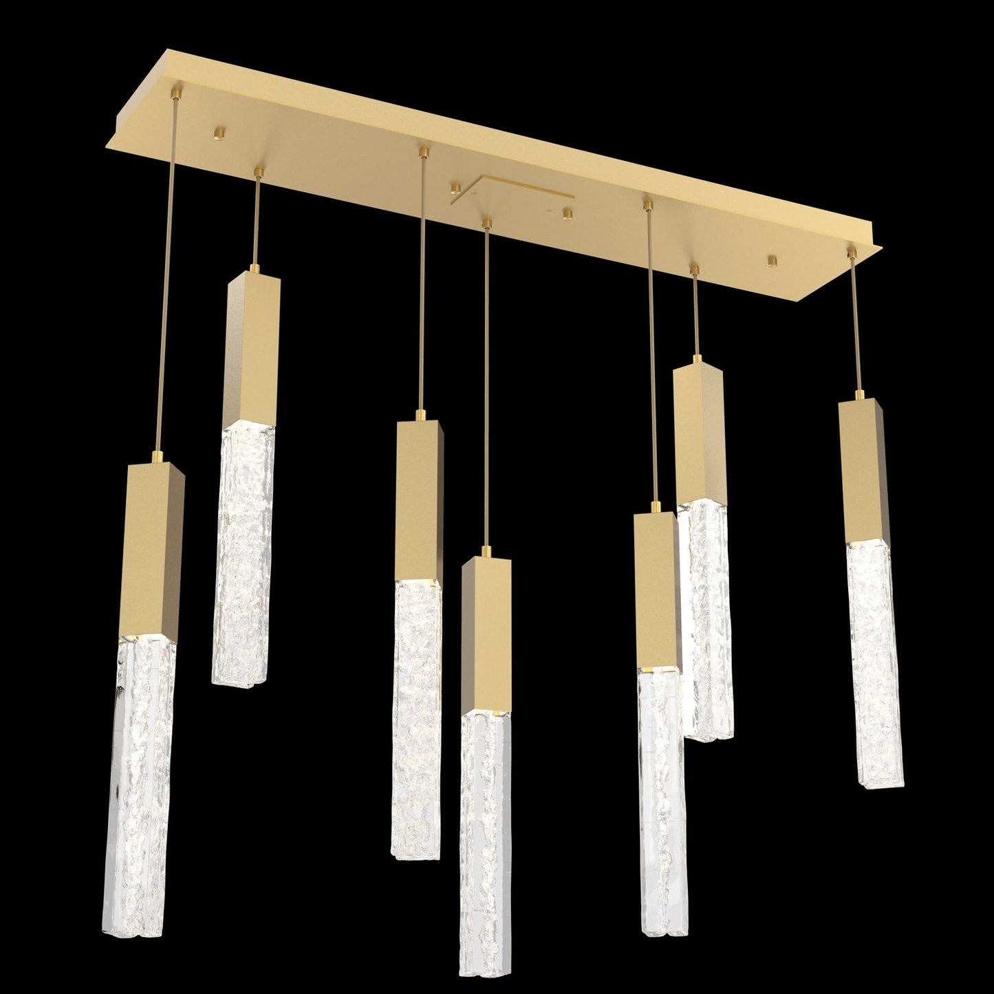 Axis 7 Light 42" Wide LED Multi Light Pendant