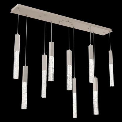 Axis 9 Light 62" Wide LED Multi Light Pendant