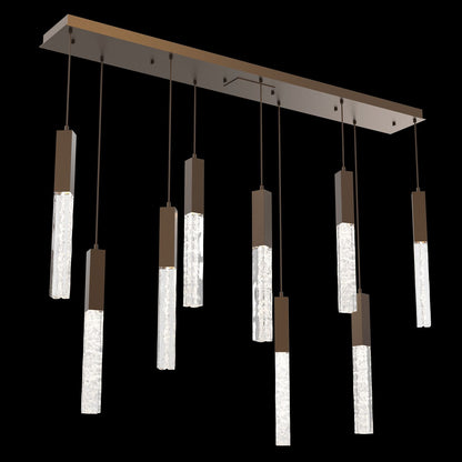 Axis 9 Light 62" Wide LED Multi Light Pendant