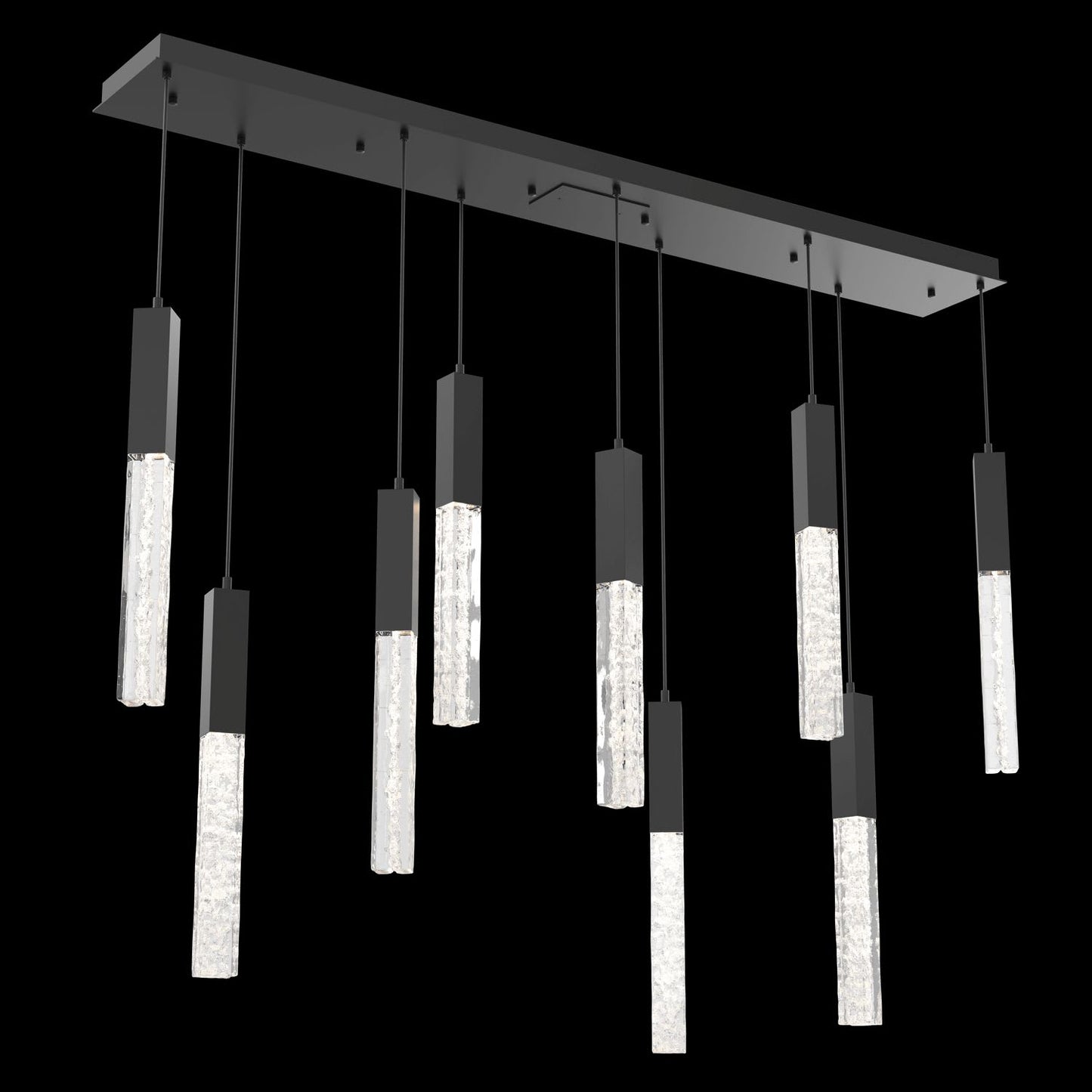 Axis 9 Light 62" Wide LED Multi Light Pendant