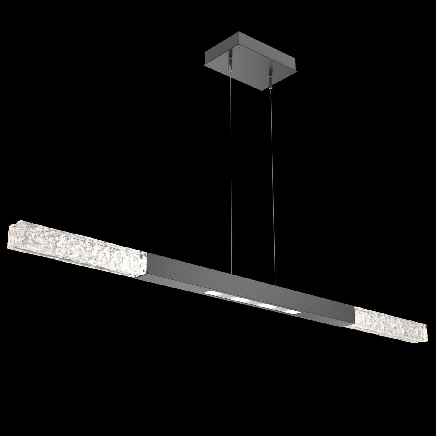 Axis 6 Light 49" Wide LED Linear Chandelier - 3000K