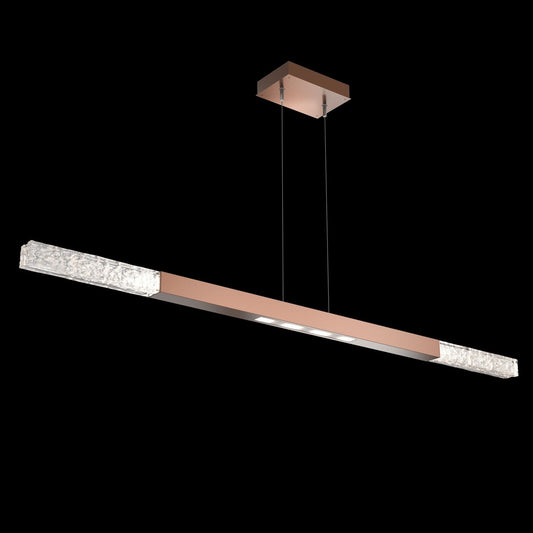 Axis 6 Light 63" Wide LED Linear Chandelier - 3000K