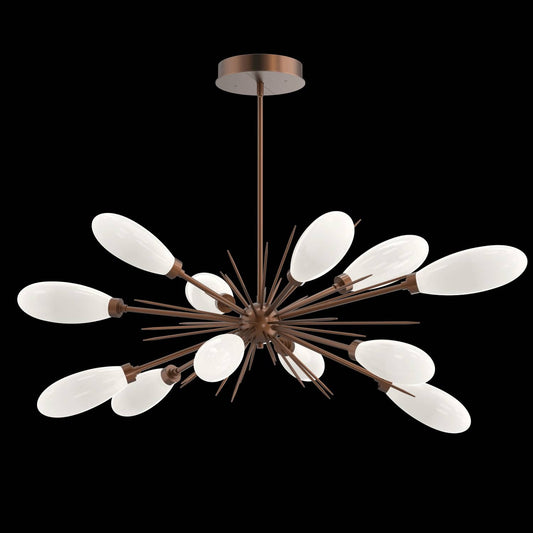 Fiori 12 Light 34" Wide LED Abstract Sputnik Chandelier - 3000K