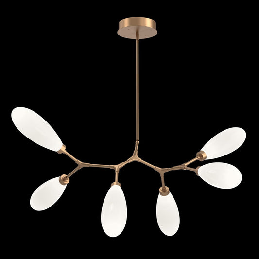 Fiori 6 Light 42" Wide LED Abstract Chandelier - 3000K