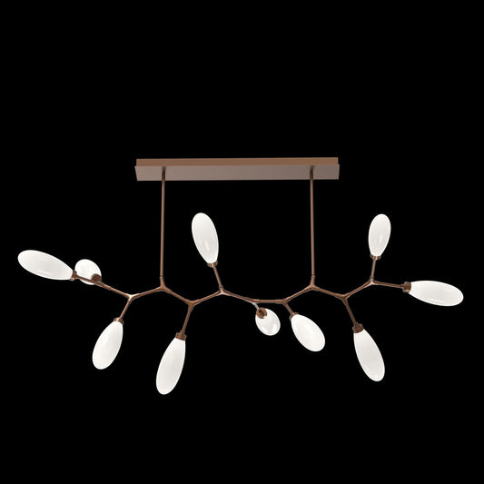 Fiori 10 Light 68" Wide LED Abstract Chandelier - 3000K