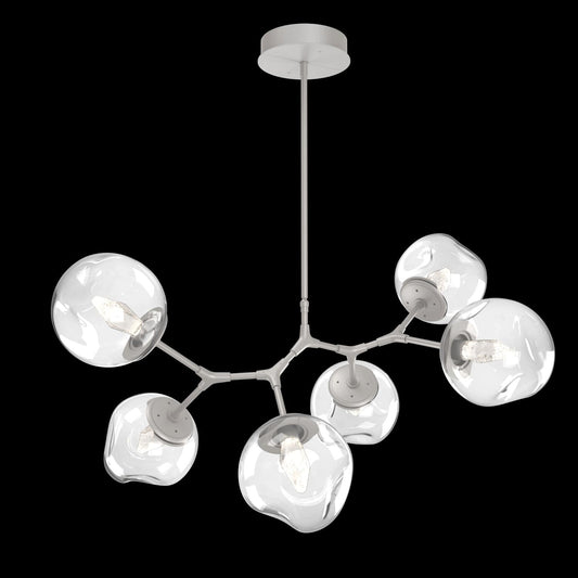 Nebula 6 Light 38" Wide LED Abstract Chandelier - 2700K