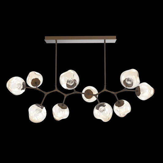 Nebula 10 Light 63" Wide LED Abstract Chandelier - 3000K